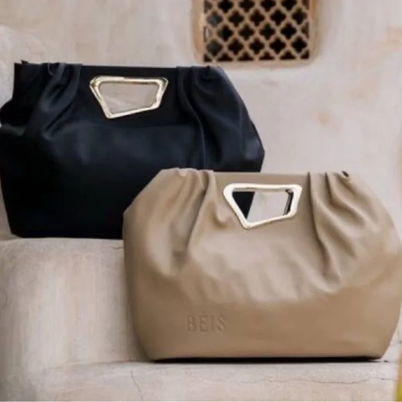 Beis Limited Edition Cactus Leather Tote in Beige - Picture 4 of 6